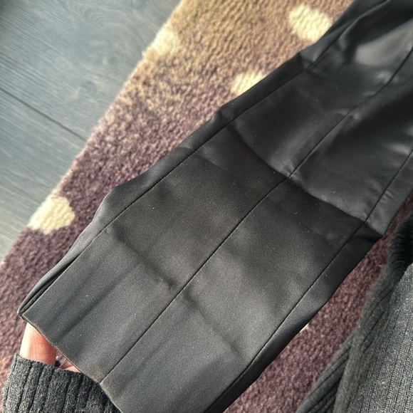 Black Satin Pants - Picture 5 of 9